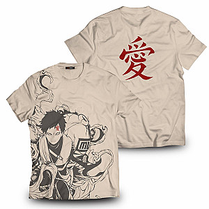 Naruto T-shirts - Gaara Semblance Unisex T-Shirt FH0709