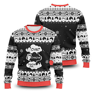 Haikyuu Sweaters - Oya Oya Oya Unisex Wool Sweater FH0709