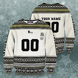 Haikyuu Sweaters - Personalized Team Fukurodani Christmas Unisex Wool Sweater FH0709