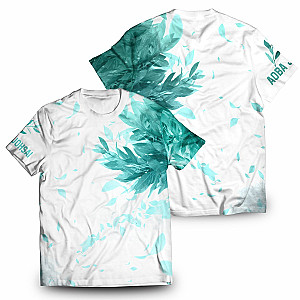 Haikyuu T-Shirts - Aoba Johsai Green Leaf Unisex T-Shirt FH0709