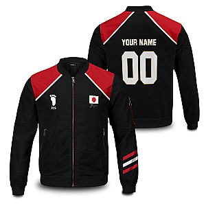 Haikyuu Jackets - Personalized Haikyuu National Team Libero Bomber Jacket FH0709