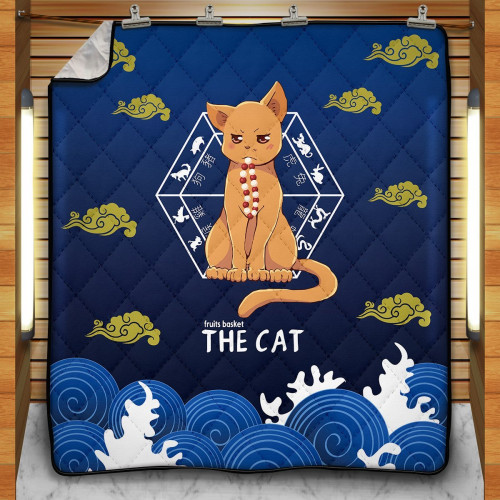 Fruits Basket Blankets - Kyo the Cat Quilt Blanket FH0709