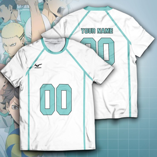 Haikyuu T-Shirts - Personalized Team Aoba Johsai Unisex T-Shirt FH0709