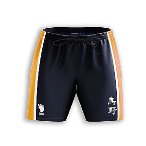 Haikyuu Shorts - Team Karasuno Beach Shorts FH0709