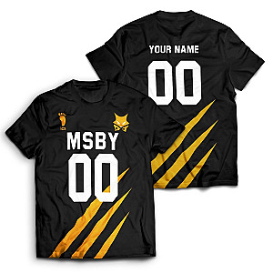 Haikyuu T-Shirts - Personalized MSBY Black Jackals Unisex T-Shirt FH0709