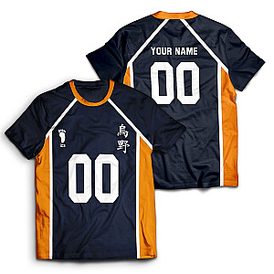Haikyuu T-Shirts - Personalized Team Karasuno Unisex T-Shirt FH0709