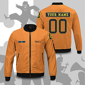Fire Force Jackets - Personalized Fire Force Company 8 Bomber Jacket FH0709