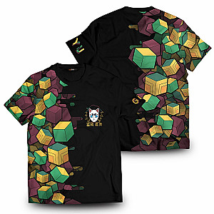 Demon Slayer T-Shirts - Giyu Cube Unisex T-Shirt FH0709