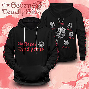 Seven Deadly Sins  Hoodies -  Seven Deadly Sins s Unisex Pullover Hoodie FH0709