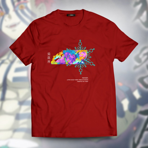 Demon Slayer T-Shirts - Akaza Psych Unisex T-Shirt FH0709