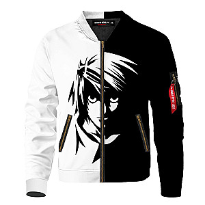 Death Note Jackets - Death Note L Bomber Jacket