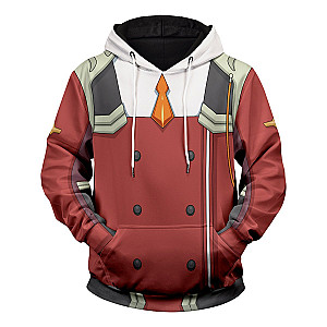 Darling in the FranXX Hoodies - Zero Two Unisex Pullover Hoodie FH0709