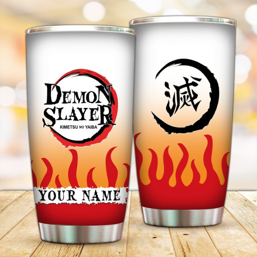 Demon Slayer Tumblers - Personalized Fire Hashira Tumbler FH0709