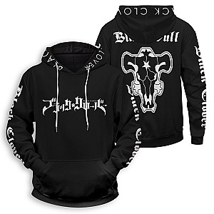 Black Clover Hoodies - Black Bull Unisex Pullover Hoodie FH0709