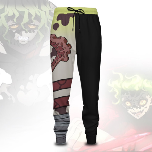 Demon Slayer Joggers - Gyutaro Fashion Jogger Pants FH0709
