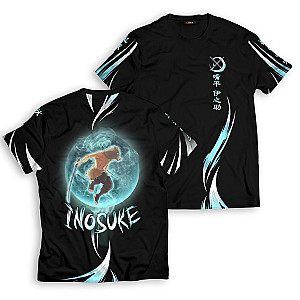 Demon Slayer T-Shirts - Inosuke Moonfall Unisex T-Shirt FH0709
