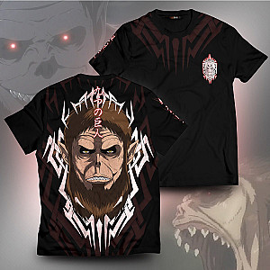 Attack On Titan T-Shirts - Tribal Beast Titan Unisex T-Shirt FH0709