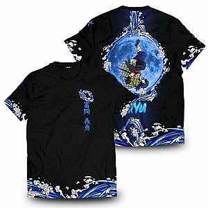 Demon Slayer T-Shirts - Giyu Moonfall Unisex T-Shirt FH0709