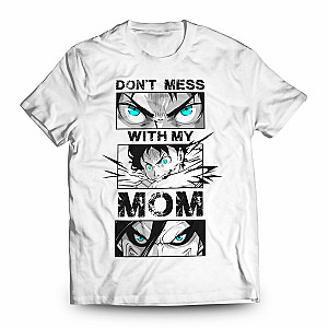 Attack On Titan T-Shirts - Don't Mess with Mom Unisex T-Shirt FH0709