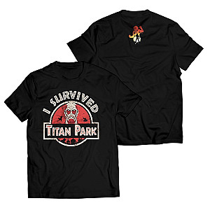 Attack On Titan T-Shirts - Survived Attack on Titan Unisex T-Shirt FH0709