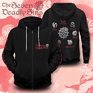 Seven Deadly Sins Unisex Zipped Hoodie FH0709