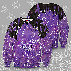 Naruto Sweaters - Sasuke Armor Unisex Wool Sweater FH0709