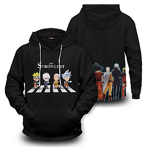 Naruto Hoodies - The Strongest Crossover Unisex Pullover Hoodie FH0709