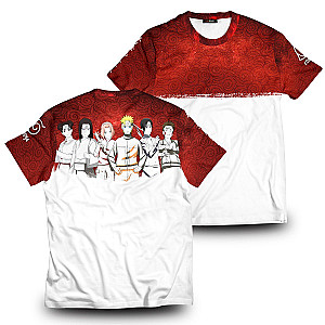 Naruto T-shirts - Konoha Squad Unisex T-Shirt FH0709