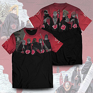 Naruto T-shirts - Akatsuki Squad Unisex T-Shirt FH0709