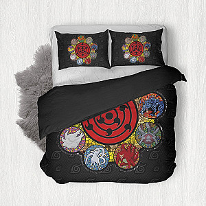 Naruto Beddings - Tailed Beast Bedding Set FH0709