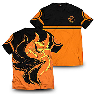 Naruto T-shirts - Yin Yang Naruto Kurama Unisex T-Shirt FH0709