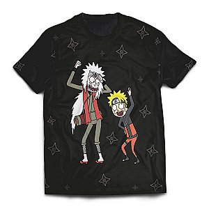 Naruto T-shirts - Rick and Moruto Unisex T-Shirt FH0709