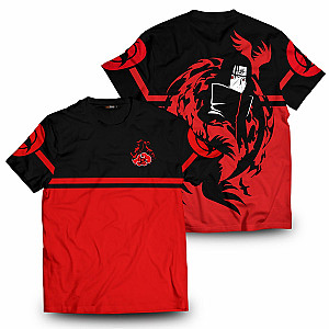 Naruto T-shirts - Yin Yang Itachi Crow Unisex T-Shirt FH0709