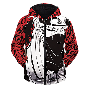 Naruto Hoodies - Hatake Unisex Zipped Hoodie FH0709