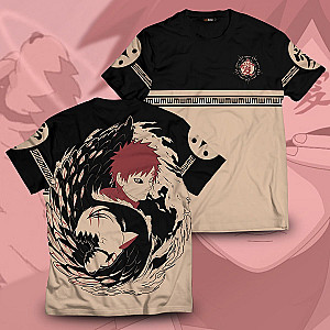 Naruto T-shirts - Yin Yang Gaara Shukaku Unisex T-Shirt FH0709