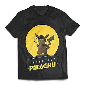 Pokemon T-shirts - Detective Pikachu Silhouette Unisex T-Shirt FH0709