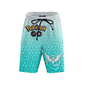 Pokemon Shorts - Team Mystic Beach Shorts FH0709