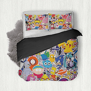 Pokemon Beddings - Toons! Bedding Set FH0709