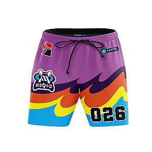 Pokemon Shorts - Poke Psychic Uniform Beach Shorts FH0709