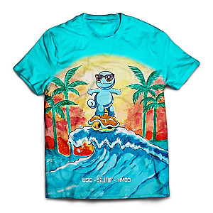 Pokemon T-shirts - Surf Unisex T-Shirt FH0709
