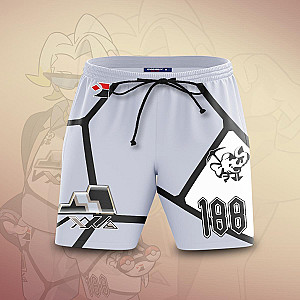 Pokemon Shorts - Poke Rock Uniform Beach Shorts FH0709