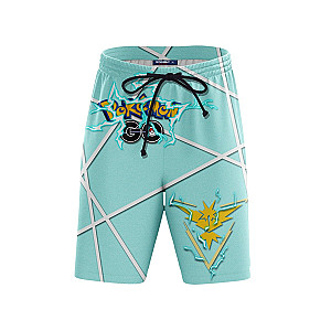 Pokemon Shorts - Team Instinct Beach Shorts FH0709