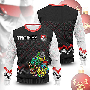 Pokemon Sweaters - Pokemon League Unisex Wool Sweater FH0709