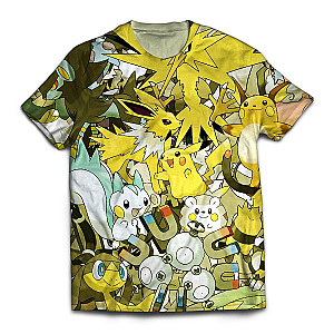 Pokemon T-shirts - Electricity Unisex T-Shirt FH0709
