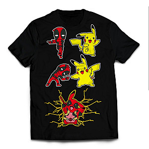 Pokemon T-shirts - Pikapool Fusion Unisex T-Shirt FH0709