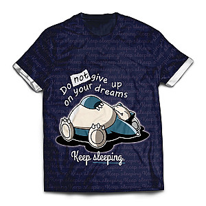 Pokemon T-shirts - Sleeping is Life Unisex T-Shirt FH0709