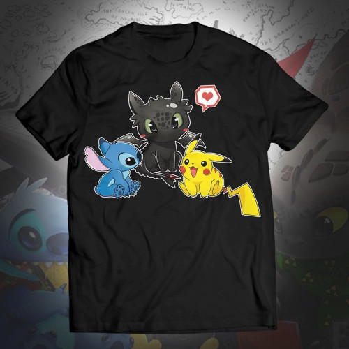 Pokemon T-shirts - Cute &amp; Adorable Unisex T-Shirt FH0709