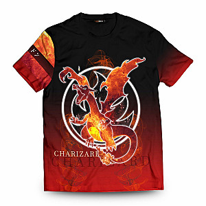 Pokemon T-shirts - Charizard Spirit Unisex T-Shirt FH0709