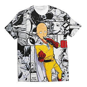 One Punch Man T-shirts - Saitama Unisex T-Shirt