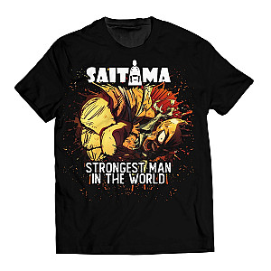 One Punch Man T-shirts - Strongest Man in the World Unisex T-Shirt